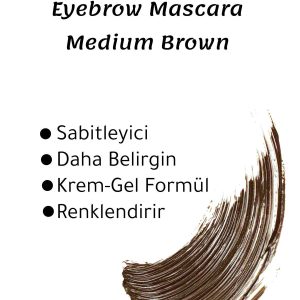 ریمل ابرو اورجینال برند Viviana مدل Eyebrow Mascara Medium Brown کد 819623282