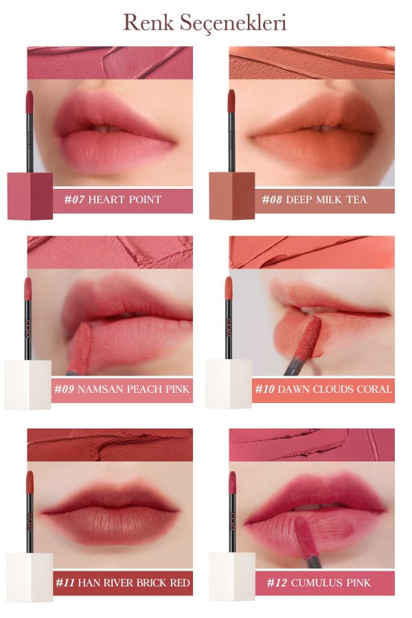 رژ لب اورجینال برند Clio مدل Chiffon Blur Tint کد 826529638 - Image 5