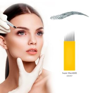 مداد لب اورجینال برند Mustesna مدل 14 Pin Microblading Needle کد 828717622