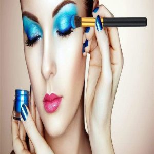 برس اورجینال برند Aks kozmetik مدل Professional Oval Shaped Blush Brush کد 753748488