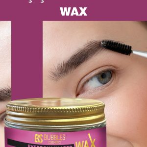 تثبیت کننده ابرو اورجینال برند Bs bubbles cosmetic مدل Eyebrow Shaping and Setting Wax کد 769623905
