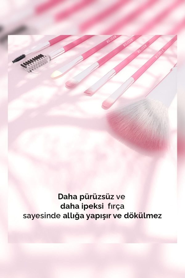 برس اورجینال برند Mujgan مدل 7'li Poşetli Fırça Seti کد 138030686 - Image 5
