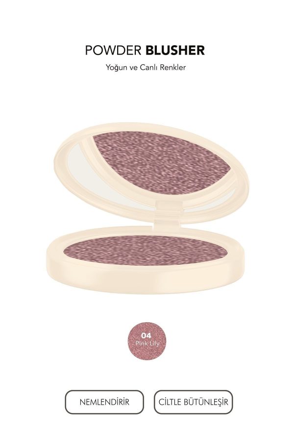 رژ گونه اورجینال برند Farmasi مدل Toz Allık 04 Pink Lıly کد 786076093