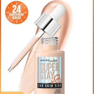 کرم فاندیشن اورجینال برند Maybelline new york مدل Super Stay Skin Tint Fondöten کد 770730289