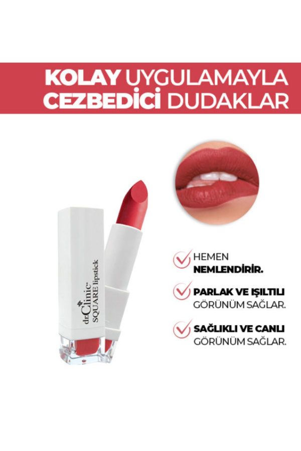 رژ لب اورجینال برند Dr clinic مدل Clinic Square Lipstick کد 832063575