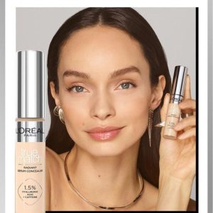 کانسیلر اورجینال برند L oreal paris مدل True Match Aydınlatan Serum Kapatıcı کد 820175016
