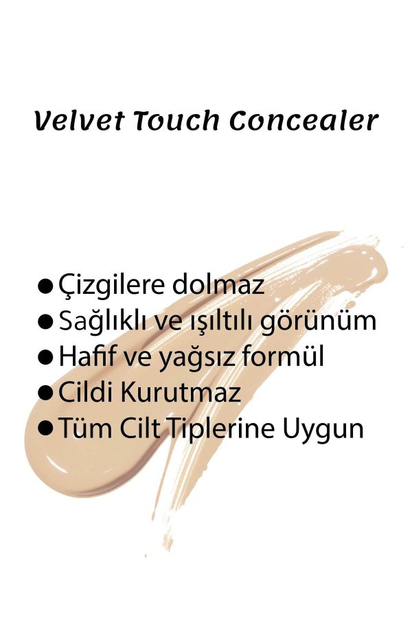 کانسیلر اورجینال برند Viviana مدل Velvet Touch Kapatıcı کد 819581796 - Image 2