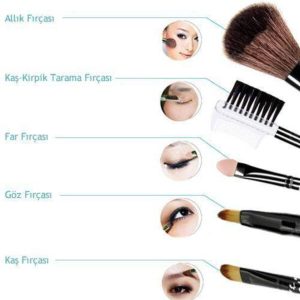 برس اورجینال برند Cokuygunuz مدل 5 Piece Makeup Brush Set کد 90321680
