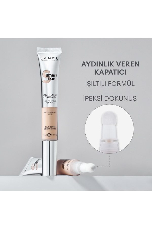 کرم فاندیشن اورجینال برند Lamel cosmetics مدل Lamel Smart Skin Fondöten کد 727752441 - Image 5