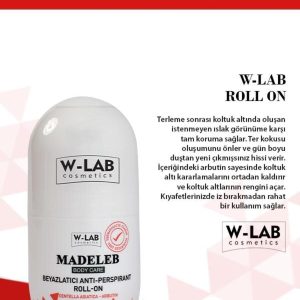 دئودورانت اورجینال برند W lab kozmetik مدل Madeleb Roll On 50 ml کد 77978363