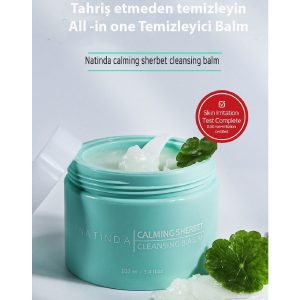 پاک کننده صورت اورجینال برند Natinda مدل Calmıng Sherbet Cleansıng Balm کد 825255145