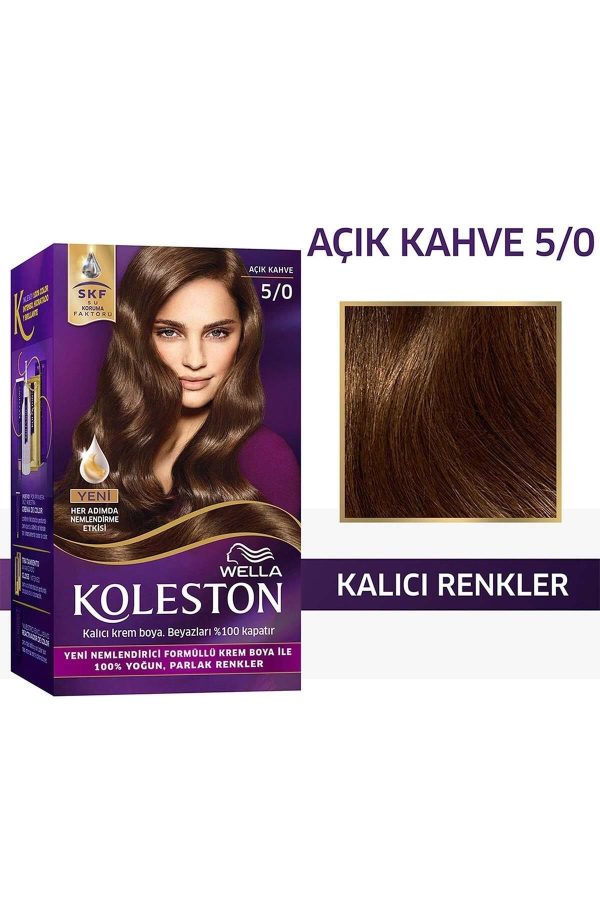 رنگ مو اورجینال برند Wella مدل Koleston Kit Saç Boyası کد 38312952 - Image 2