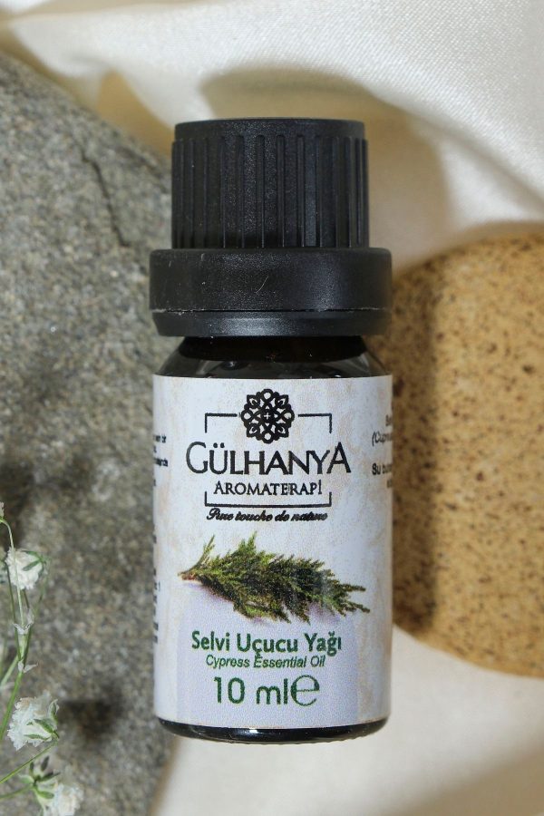 روغن مراقبت کننده اورجینال برند Gulhanya aromaterapi مدل Aromatherapy Cypress Essential Oil 10ml کد 654185748