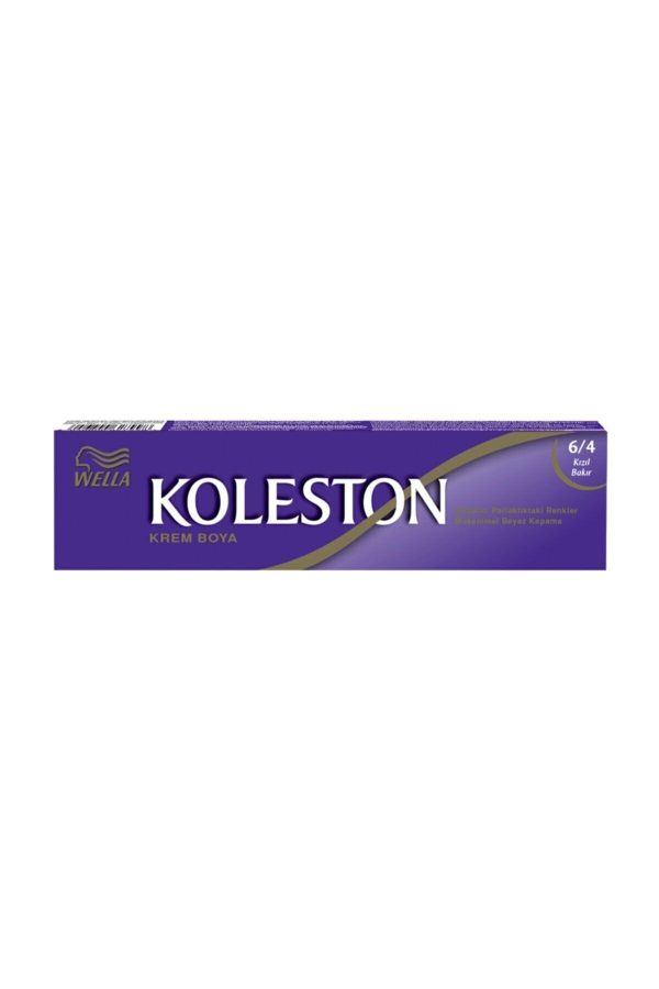 رنگ مو اورجینال برند Wella مدل Single 6/4 Red Copper کد 125979055