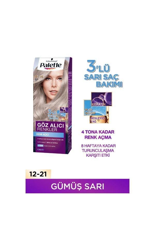 رنگ مو اورجینال برند Palette مدل Göz Alıcı Renkler Saç Boyası کد 221116876