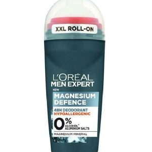 دئودورانت اورجینال برند L oreal paris men expert مدل Magnesium Defense Hipoalerjenik Roll On کد 344634840
