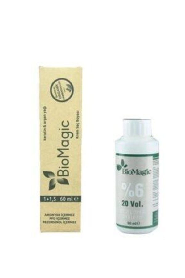رنگ مو اورجینال برند Biomagic مدل Amonyaksız doğal saç boyası کد 66139967