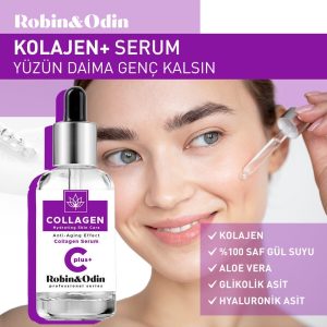 سرم پوست اورجینال برند Robin odin مدل Collagen Plus Serum 30 ml کد 315786162