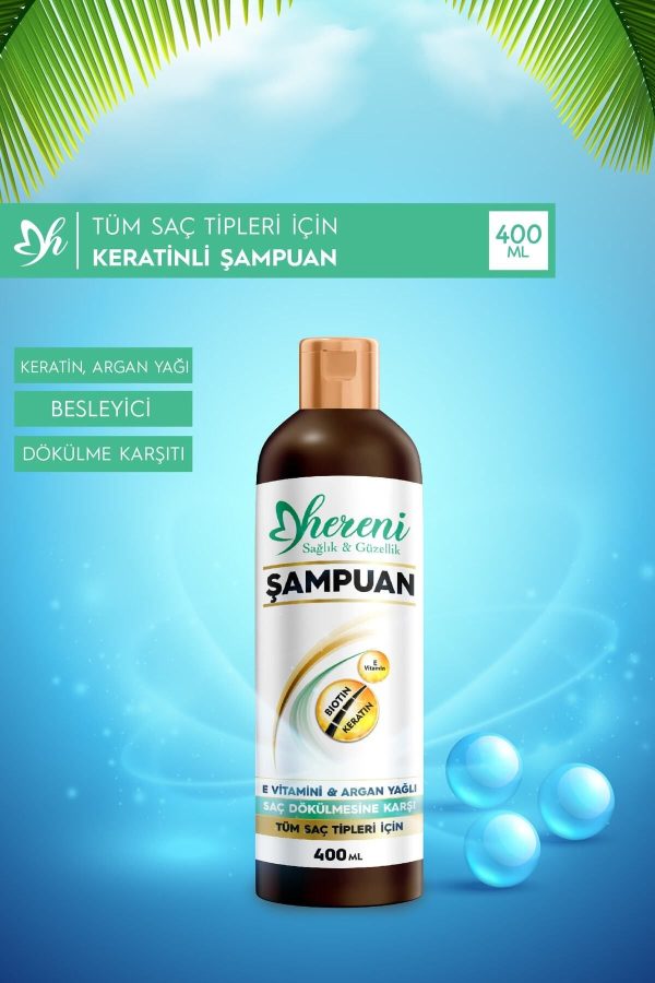 شامپو اورجینال برند Hereni مدل Anti-hair loss shampoo کد 290215791 - Image 2