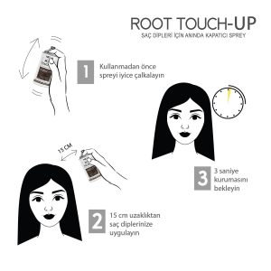 رنگ مو اورجینال برند Root touch up مدل Root Touch-Up Instant Cover Spray کد 808150103