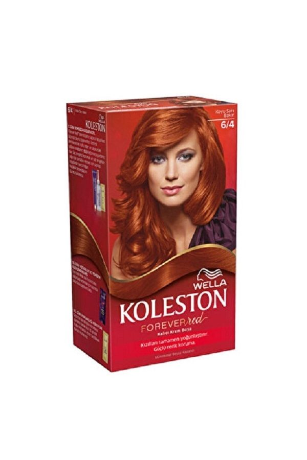 رنگ مو اورجینال برند Wella مدل Saç Boyası kızıl Bakır کد 298454192