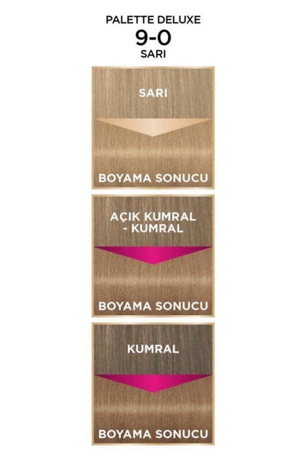 رنگ مو اورجینال برند Palette مدل DELUXE SAÇ BOYASI کد 40588323 - Image 5