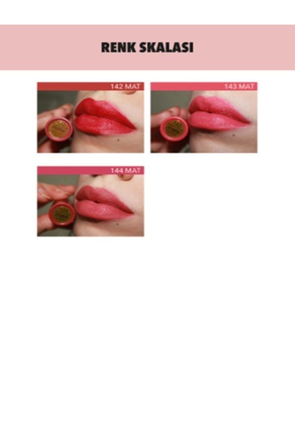 رژ لب اورجینال برند First time مدل First Time Rich Matte Lipstick کد 63677429 - Image 4