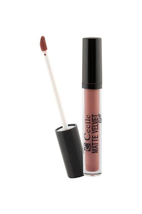رژ لب اورجینال برند Cecile مدل Matte Velvet Lips Lipgloss کد 337480083