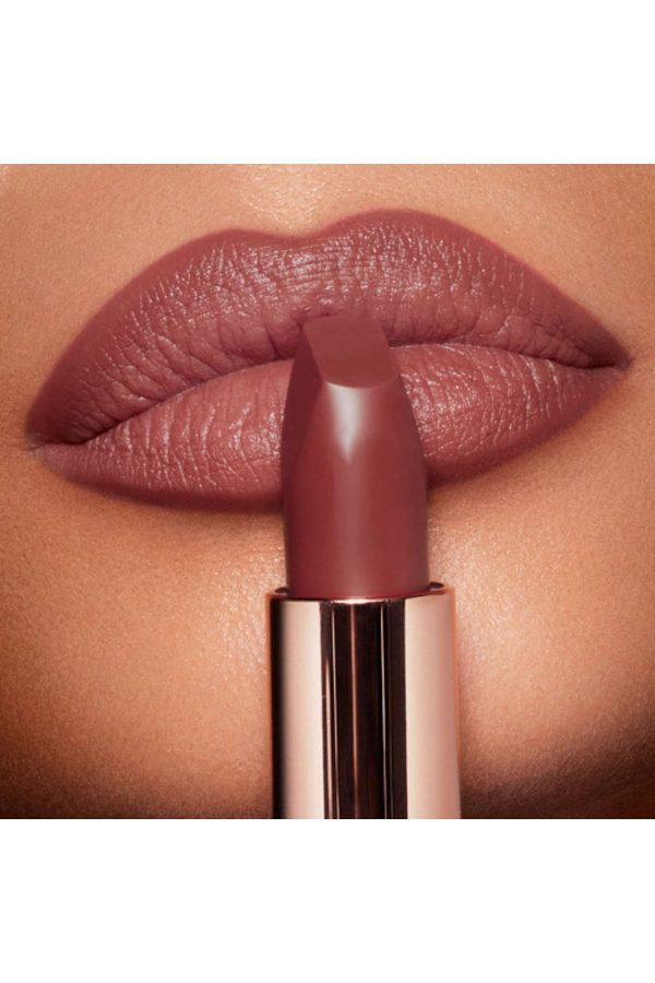 رژ لب اورجینال برند Charlotte tilbury مدل Matte Revolution Pillow Talk Medium کد 801387885 - Image 5