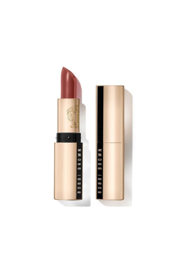 رژ لب اورجینال برند Bobbi brown مدل Luxe Lipstick Saten Bitişli Ruj کد 797173117