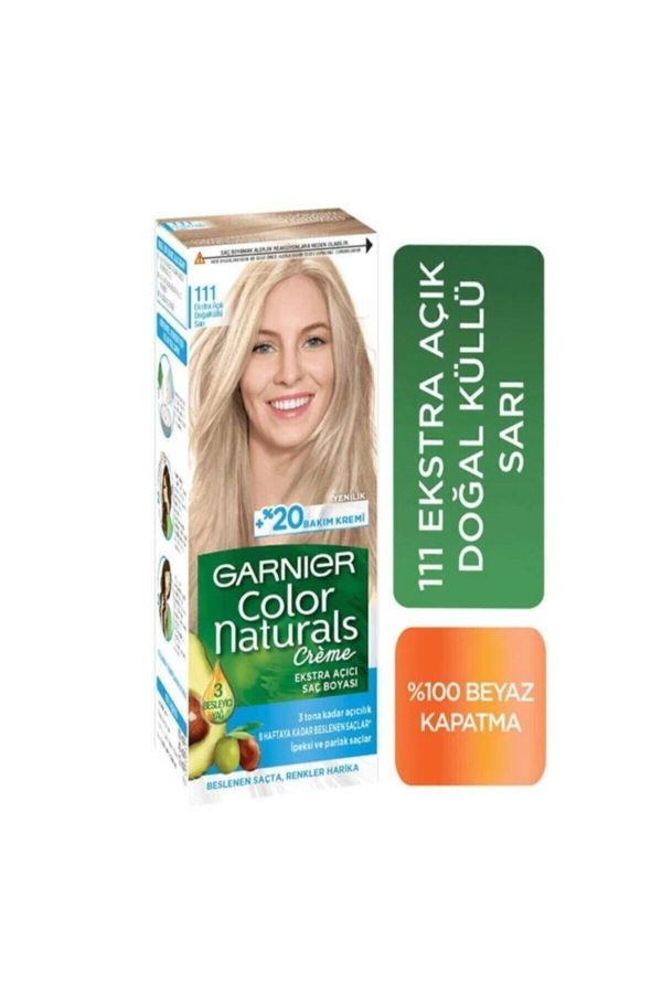 رنگ مو اورجینال برند Garnier مدل Extra Light Natural Ash Blonde کد 81203300