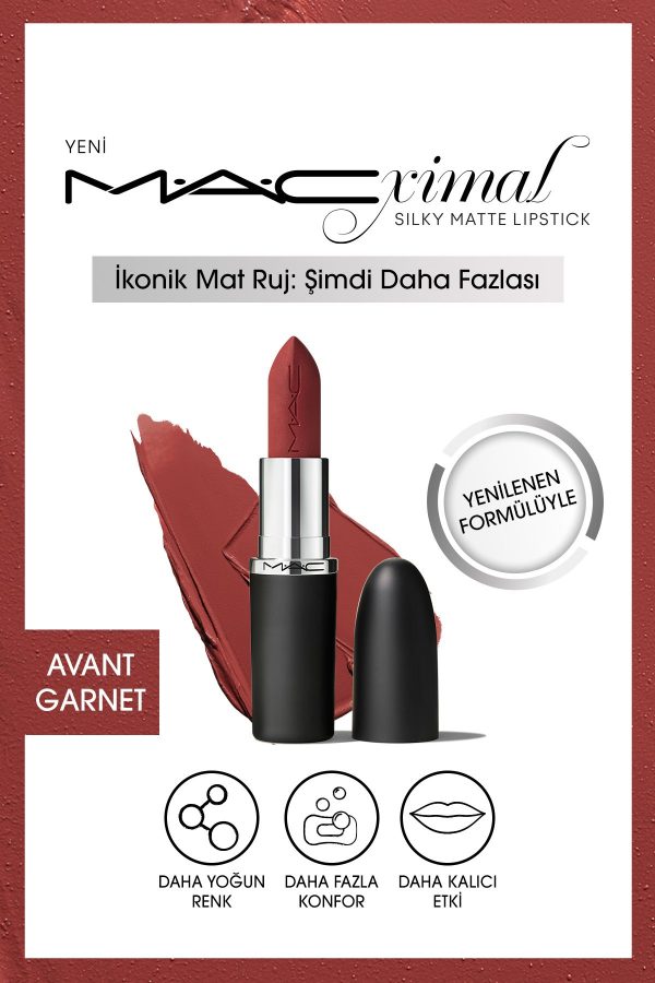 رژ لب اورجینال برند Mac کد 812112196