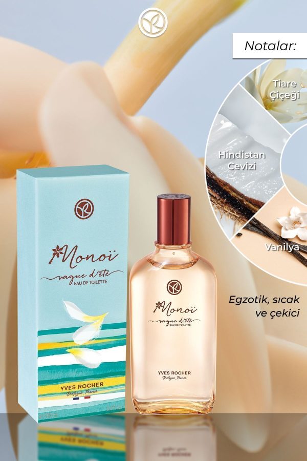 ادکلن اورجینال برند Yves rocher مدل Monoi Edt - 100 ml کد 121658657 - Image 2