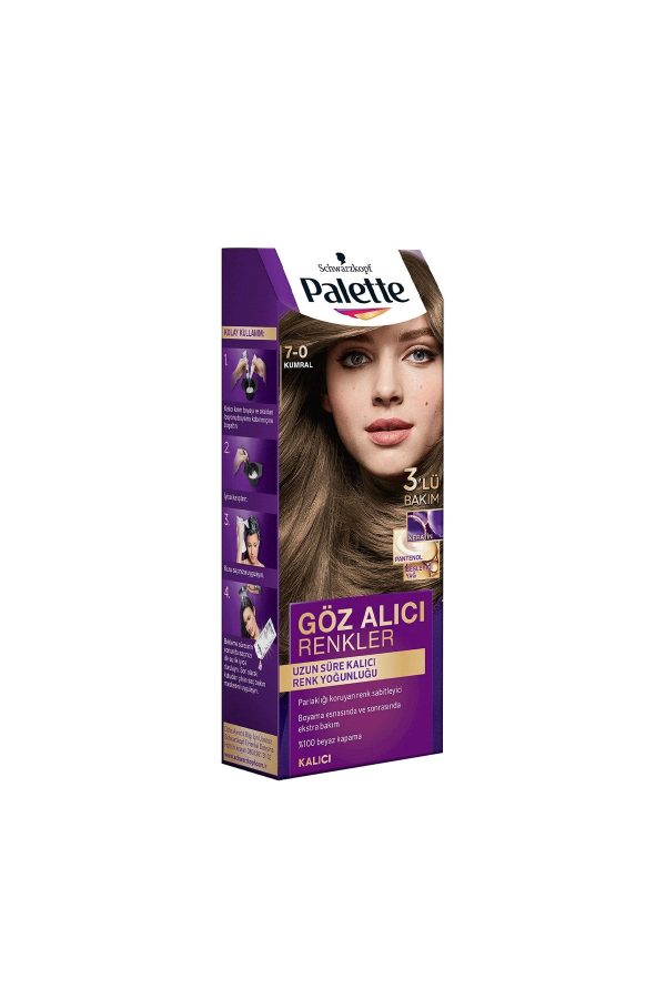 رنگ مو اورجینال برند Palette مدل Göz Alıcı Renkler Saç Boyası کد 363487654