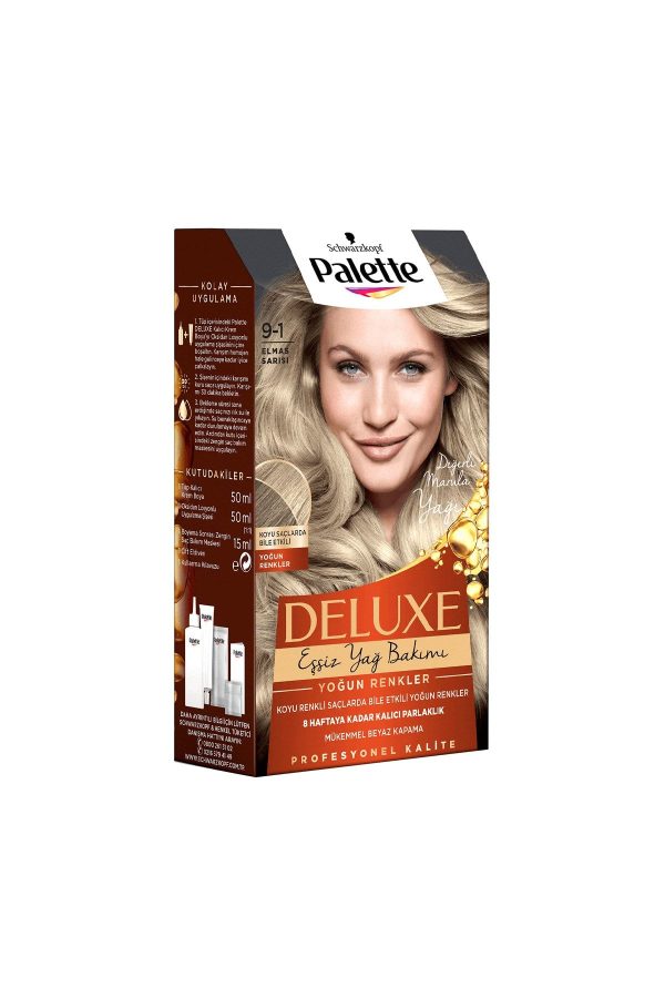 رنگ مو اورجینال برند Palette مدل Deluxe Yoğun Renkler Saç Boyası کد 363487677