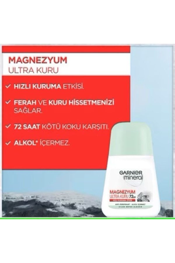 دئودورانت اورجینال برند Garnier مدل Hızlı Kuruma Etkili Deodorant-50 ML کد 736290853