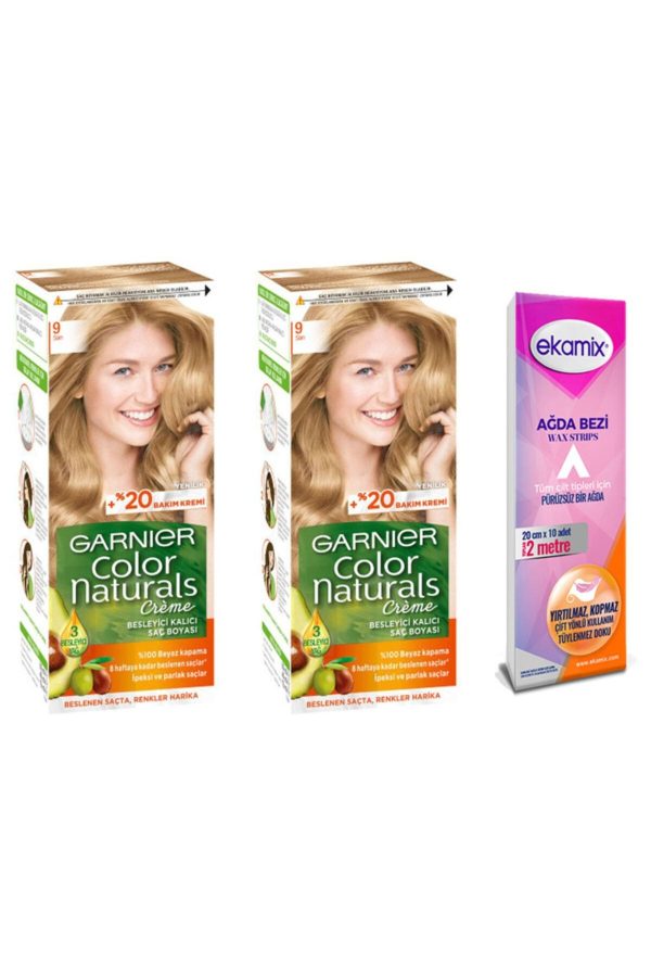 رنگ مو اورجینال برند Garnier مدل Color Naturals Set Boya 9 کد 112714528
