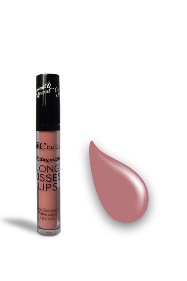 رژ لب اورجینال برند Cecile مدل Matte Long Kisslips کد 31701510 - Image 2