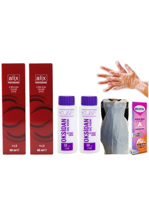 رنگ مو اورجینال برند Alix کد 89362400
