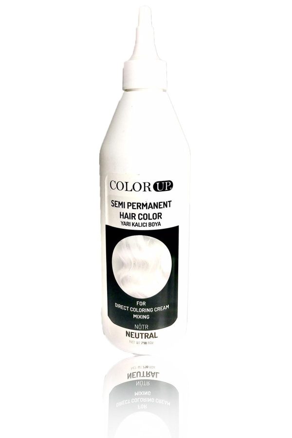 رنگ مو اورجینال برند Color up مدل Semi-Permanent Hair Color Neutral White کد 82996781