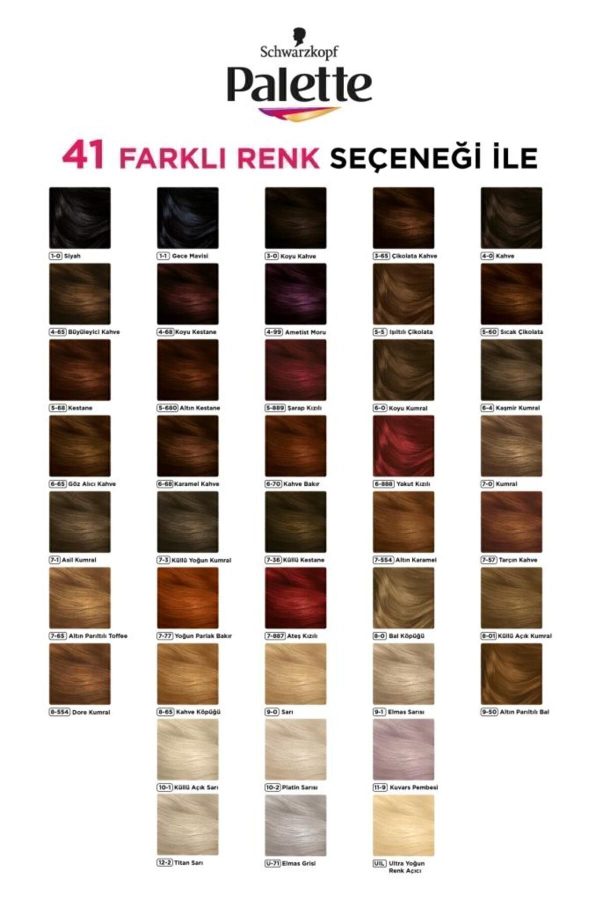 رنگ مو اورجینال برند Palette کد 4405471 - Image 8