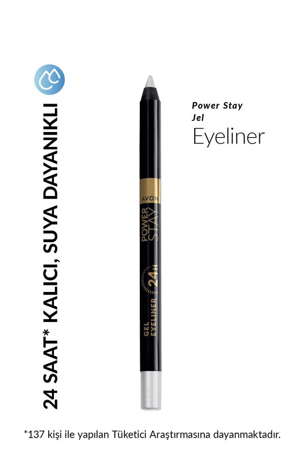 آیلاینر اورجینال برند Avon مدل Power Stay Jel Eyeliner کد 828901703