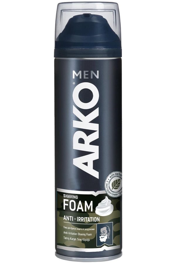 موم اپیلاسیون اورجینال برند Arko مدل Anti Irritation Shaving Foam 200Ml کد 784282002