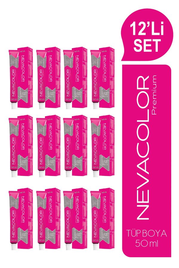 رنگ مو اورجینال برند Nevacolor premium کد 820374527