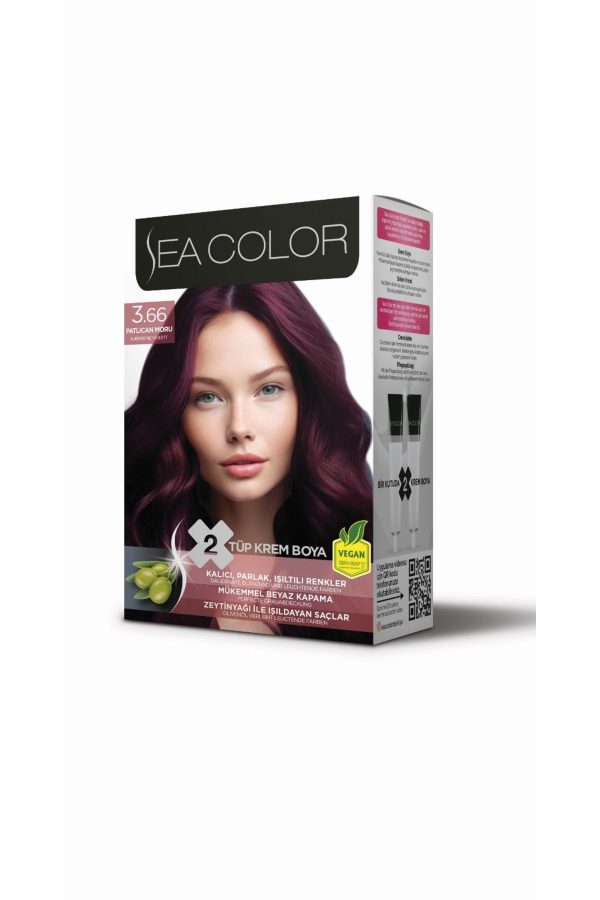 رنگ مو اورجینال برند Sea color کد 814579259