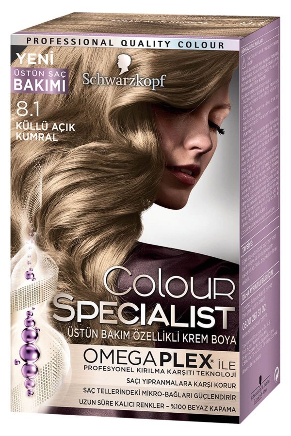 رنگ مو اورجینال برند Color specialist کد 916671