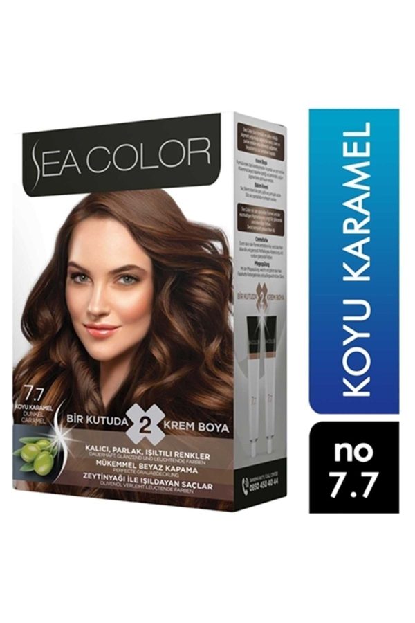 رنگ مو اورجینال برند Sea color کد 235825180