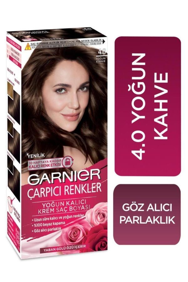 رنگ مو اورجینال برند Garnier مدل Yoğun Kahve کد 4701068
