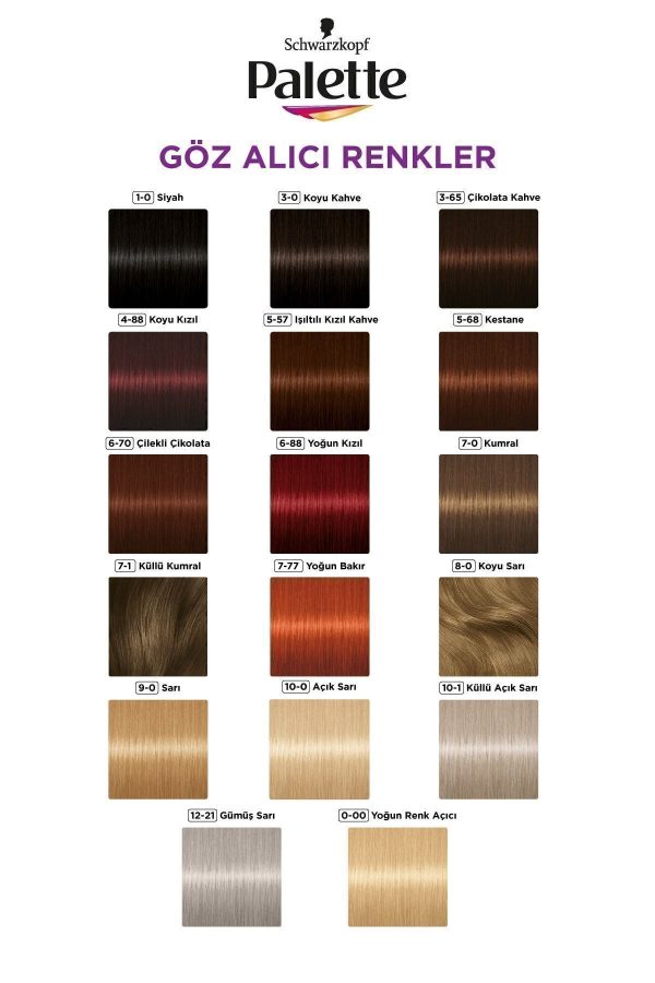 رنگ مو اورجینال برند Palette کد 4405550 - Image 7