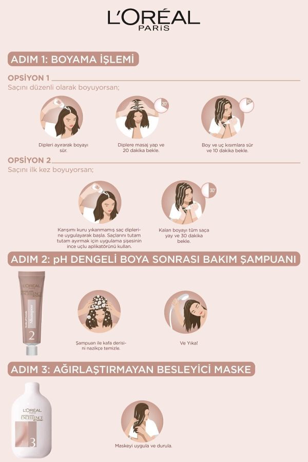 رنگ مو اورجینال برند L oreal paris کد 302295646 - Image 6